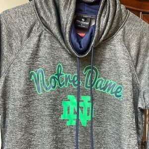 Notre Dame sweatshirt. NWT. L large
